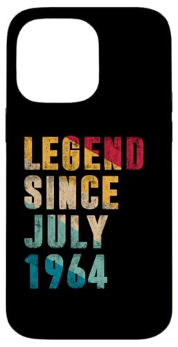 Legend Since Juli 1964 - 61 Years Old Gifts 61st Birthday Hülle für iPhone 14 Pro Max Legend Since Juli 1964 - 61 Years Old Gifts 61st Birthday Hülle für iPhone 14 Pro Max von Vintage Legend Since Birthday Gifts Store By Mj
