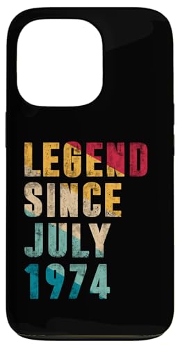 Legend Since Juli 1974 - 51 Years Old Gifts 51. Geburtstag Hülle für iPhone 13 Pro Legend Since Juli 1974 - 51 Years Old Gifts 51. Geburtstag Hülle für iPhone 13 Pro von Vintage Legend Since Birthday Gifts Store By Mj