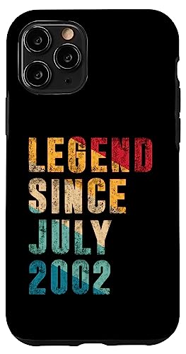Legend Since Juli 2002 - 23 Years Old Gifts 23rd Birthday Hülle für iPhone 11 Pro Legend Since Juli 2002 - 23 Years Old Gifts 23rd Birthday Hülle für iPhone 11 Pro von Vintage Legend Since Birthday Gifts Store By Mj
