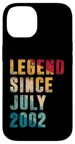 Legend Since Juli 2002 - 23 Years Old Gifts 23rd Birthday Hülle für iPhone 14 Legend Since Juli 2002 - 23 Years Old Gifts 23rd Birthday Hülle für iPhone 14 von Vintage Legend Since Birthday Gifts Store By Mj