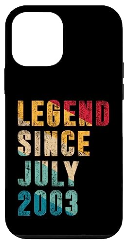 Legend Since Juli 2003 - 22 Years Old Gifts 22nd Birthday Hülle für iPhone 12 mini Legend Since Juli 2003 - 22 Years Old Gifts 22nd Birthday Hülle für iPhone 12 mini von Vintage Legend Since Birthday Gifts Store By Mj