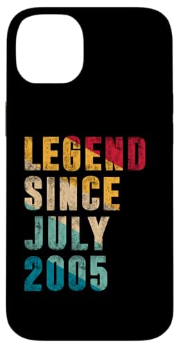 Legend Since Juli 2005 - 10 Years Old Gifts 10th Birthday Hülle für iPhone 14 Plus Legend Since Juli 2005 - 10 Years Old Gifts 10th Birthday Hülle für iPhone 14 Plus von Vintage Legend Since Birthday Gifts Store By Mj