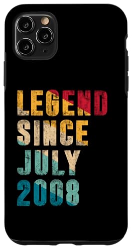 Legend Since Juli 2008 - 17 Years Old Gifts 17th Birthday Hülle für iPhone 11 Pro Max Legend Since Juli 2008 - 17 Years Old Gifts 17th Birthday Hülle für iPhone 11 Pro Max von Vintage Legend Since Birthday Gifts Store By Mj