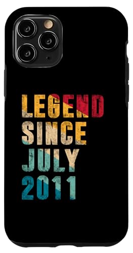 Legend Since Juli 2011 - 14 Years Old Gifts 14th Birthday Hülle für iPhone 11 Pro Legend Since Juli 2011 - 14 Years Old Gifts 14th Birthday Hülle für iPhone 11 Pro von Vintage Legend Since Birthday Gifts Store By Mj