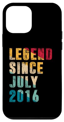 Legend Since Juli 2016 - 9 Years Old Kids Gifts 9th Birthday Hülle für iPhone 12 mini Legend Since Juli 2016 - 9 Years Old Kids Gifts 9th Birthday Hülle für iPhone 12 mini von Vintage Legend Since Birthday Gifts Store By Mj