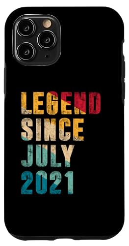 Legend Since Juli 2021 - 4 Year Old Kids Gifts 4th Birthday Hülle für iPhone 11 Pro Legend Since Juli 2021 - 4 Year Old Kids Gifts 4th Birthday Hülle für iPhone 11 Pro von Vintage Legend Since Birthday Gifts Store By Mj