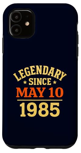 Legendär seit 10. Mai 1985 Fantastische Geburtstagsparty im Retro-Look Hülle für iPhone 11 Legendär seit 10. Mai 1985 Fantastische Geburtstagsparty im Retro-Look Hülle für iPhone 11 von Vintage May 1985 Birthday Gift Tee for Men & Women