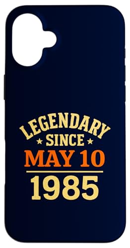 Legendär seit 10. Mai 1985 Fantastische Geburtstagsparty im Retro-Look Hülle für iPhone 16 Plus Legendär seit 10. Mai 1985 Fantastische Geburtstagsparty im Retro-Look Hülle für iPhone 16 Plus von Vintage May 1985 Birthday Gift Tee for Men & Women