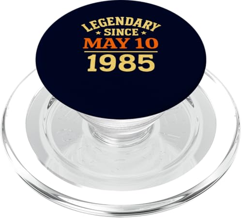Legendär seit 10. Mai 1985 Fantastische Geburtstagsparty im Retro-Look PopSockets PopGrip für MagSafe Legendär seit 10. Mai 1985 Fantastische Geburtstagsparty im Retro-Look PopSockets PopGrip für MagSafe von Vintage May 1985 Birthday Gift Tee for Men & Women