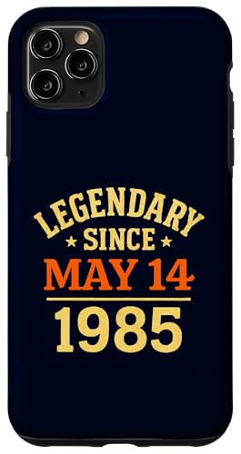 Legendär seit 14. Mai 1985 Fantastische Geburtstagsparty im Retro-Look Hülle für iPhone 11 Pro Max Legendär seit 14. Mai 1985 Fantastische Geburtstagsparty im Retro-Look Hülle für iPhone 11 Pro Max von Vintage May 1985 Birthday Gift Tee for Men & Women