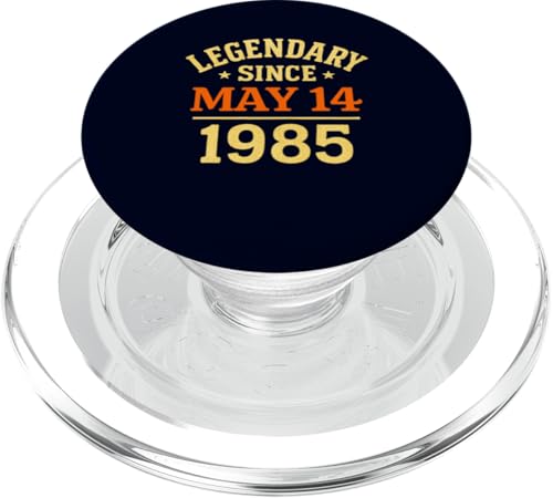 Legendär seit 14. Mai 1985 Fantastische Geburtstagsparty im Retro-Look PopSockets PopGrip für MagSafe Legendär seit 14. Mai 1985 Fantastische Geburtstagsparty im Retro-Look PopSockets PopGrip für MagSafe von Vintage May 1985 Birthday Gift Tee for Men & Women