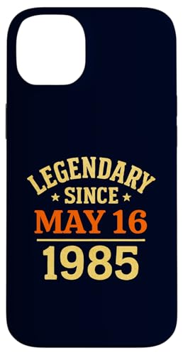 Legendär seit 16. Mai 1985, tolle Geburtstagsparty im Retro-Look Hülle für iPhone 14 Plus Legendär seit 16. Mai 1985, tolle Geburtstagsparty im Retro-Look Hülle für iPhone 14 Plus von Vintage May 1985 Birthday Gift Tee for Men & Women