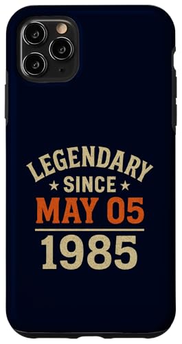 Legendär seit 5. Mai 1985, tolle Geburtstagsparty im Retro-Look Hülle für iPhone 11 Pro Max Legendär seit 5. Mai 1985, tolle Geburtstagsparty im Retro-Look Hülle für iPhone 11 Pro Max von Vintage May 1985 Birthday Gift Tee for Men & Women