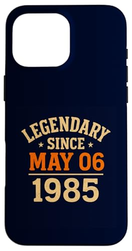 Legendär seit 6. Mai 1985, tolle Geburtstagsparty im Retro-Look Hülle für iPhone 16 Pro Max Legendär seit 6. Mai 1985, tolle Geburtstagsparty im Retro-Look Hülle für iPhone 16 Pro Max von Vintage May 1985 Birthday Gift Tee for Men & Women