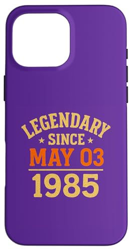 Legendär seit dem 03. Mai 1985, tolle Geburtstagsparty im Retro-Look Hülle für iPhone 16 Pro Max Legendär seit dem 03. Mai 1985, tolle Geburtstagsparty im Retro-Look Hülle für iPhone 16 Pro Max von Vintage May 1985 Birthday Gift Tee for Men & Women