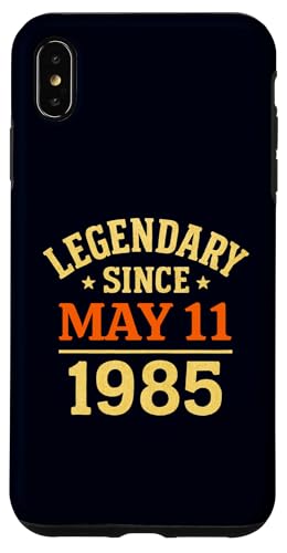 Legendär seit dem 11. Mai 1985 Fantastische Geburtstagsparty im Retro-Look Hülle für iPhone XS Max Legendär seit dem 11. Mai 1985 Fantastische Geburtstagsparty im Retro-Look Hülle für iPhone XS Max von Vintage May 1985 Birthday Gift Tee for Men & Women