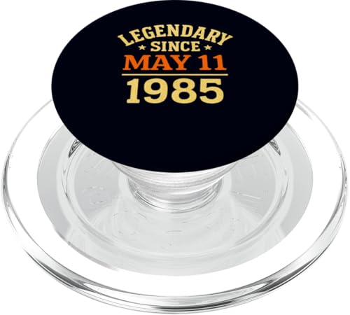 Legendär seit dem 11. Mai 1985 Fantastische Geburtstagsparty im Retro-Look PopSockets PopGrip für MagSafe Legendär seit dem 11. Mai 1985 Fantastische Geburtstagsparty im Retro-Look PopSockets PopGrip für MagSafe von Vintage May 1985 Birthday Gift Tee for Men & Women