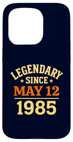 Legendär seit dem 12. Mai 1985 Fantastische Geburtstagsparty im Retro-Look Hülle für iPhone 15 Pro Legendär seit dem 12. Mai 1985 Fantastische Geburtstagsparty im Retro-Look Hülle für iPhone 15 Pro von Vintage May 1985 Birthday Gift Tee for Men & Women