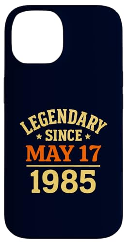 Legendär seit dem 17. Mai 1985, tolle Geburtstagsparty im Retro-Look Hülle für iPhone 14 Legendär seit dem 17. Mai 1985, tolle Geburtstagsparty im Retro-Look Hülle für iPhone 14 von Vintage May 1985 Birthday Gift Tee for Men & Women