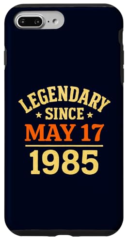 Legendär seit dem 17. Mai 1985, tolle Geburtstagsparty im Retro-Look Hülle für iPhone 7 Plus/8 Plus Legendär seit dem 17. Mai 1985, tolle Geburtstagsparty im Retro-Look Hülle für iPhone 7 Plus/8 Plus von Vintage May 1985 Birthday Gift Tee for Men & Women