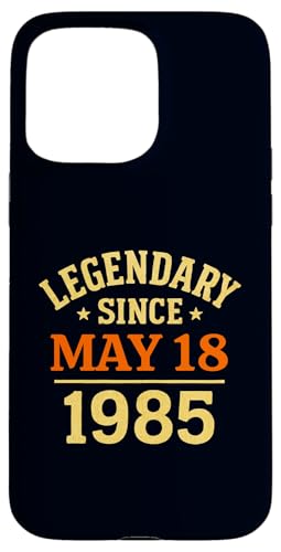 Legendär seit dem 18. Mai 1985, tolle Geburtstagsparty im Retro-Look Hülle für iPhone 15 Pro Max Legendär seit dem 18. Mai 1985, tolle Geburtstagsparty im Retro-Look Hülle für iPhone 15 Pro Max von Vintage May 1985 Birthday Gift Tee for Men & Women