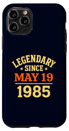Legendär seit dem 19. Mai 1985, tolle Geburtstagsparty im Retro-Look Hülle für iPhone 11 Pro Legendär seit dem 19. Mai 1985, tolle Geburtstagsparty im Retro-Look Hülle für iPhone 11 Pro von Vintage May 1985 Birthday Gift Tee for Men & Women