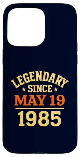Legendär seit dem 19. Mai 1985, tolle Geburtstagsparty im Retro-Look Hülle für iPhone 15 Pro Max Legendär seit dem 19. Mai 1985, tolle Geburtstagsparty im Retro-Look Hülle für iPhone 15 Pro Max von Vintage May 1985 Birthday Gift Tee for Men & Women