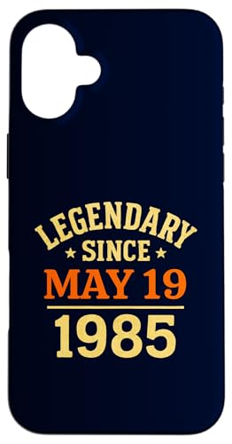 Legendär seit dem 19. Mai 1985, tolle Geburtstagsparty im Retro-Look Hülle für iPhone 16 Plus Legendär seit dem 19. Mai 1985, tolle Geburtstagsparty im Retro-Look Hülle für iPhone 16 Plus von Vintage May 1985 Birthday Gift Tee for Men & Women