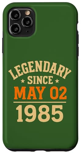 Legendär seit dem 2. Mai 1985, tolle Geburtstagsparty im Retro-Look Hülle für iPhone 11 Pro Max Legendär seit dem 2. Mai 1985, tolle Geburtstagsparty im Retro-Look Hülle für iPhone 11 Pro Max von Vintage May 1985 Birthday Gift Tee for Men & Women