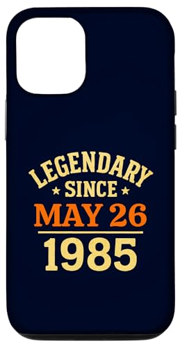 Legendär seit dem 26. Mai 1985, tolle Geburtstagsparty im Retro-Look Hülle für iPhone 12/12 Pro von Vintage May 1985 Birthday Gift Tee for Men & Women