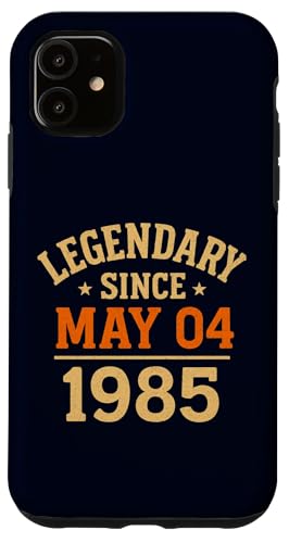Legendär seit dem 4. Mai 1985, tolle Geburtstagsparty im Retro-Look Hülle für iPhone 11 Legendär seit dem 4. Mai 1985, tolle Geburtstagsparty im Retro-Look Hülle für iPhone 11 von Vintage May 1985 Birthday Gift Tee for Men & Women