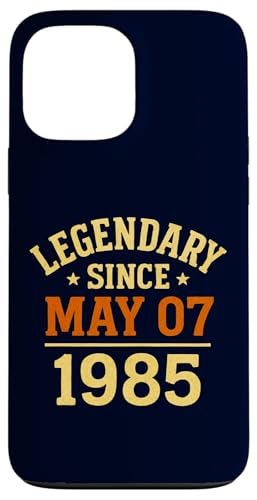 Legendär seit dem 7. Mai 1985 Fantastische Geburtstagsparty im Retro-Look Hülle für iPhone 13 Pro Max Legendär seit dem 7. Mai 1985 Fantastische Geburtstagsparty im Retro-Look Hülle für iPhone 13 Pro Max von Vintage May 1985 Birthday Gift Tee for Men & Women