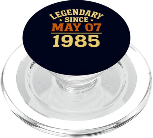 Legendär seit dem 7. Mai 1985 Fantastische Geburtstagsparty im Retro-Look PopSockets PopGrip für MagSafe Legendär seit dem 7. Mai 1985 Fantastische Geburtstagsparty im Retro-Look PopSockets PopGrip für MagSafe von Vintage May 1985 Birthday Gift Tee for Men & Women