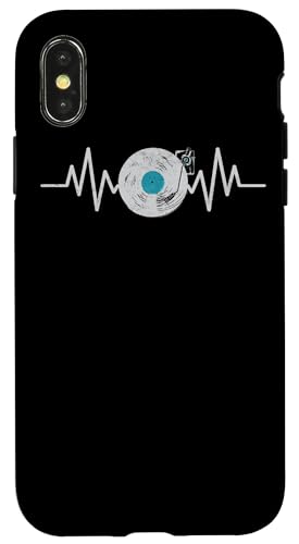 Retro Music Disk-Jockey DJ Vinyl-Schallplatte spielt Musik Hülle für iPhone X/XS Retro Music Disk-Jockey DJ Vinyl-Schallplatte spielt Musik Hülle für iPhone X/XS von Vintage Music-Player Accessories Gifts Shirts