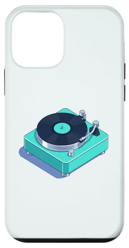 Vinyl-Schallplattenspieler-Grafikdesign Hülle für iPhone 12 mini von Vintage Music Turntable