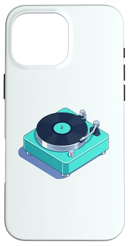 Vinyl-Schallplattenspieler-Grafikdesign Hülle für iPhone 16 Pro Max Vinyl-Schallplattenspieler-Grafikdesign Hülle für iPhone 16 Pro Max von Vintage Music Turntable