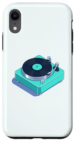 Vinyl-Schallplattenspieler-Grafikdesign Hülle für iPhone XR Vinyl-Schallplattenspieler-Grafikdesign Hülle für iPhone XR von Vintage Music Turntable