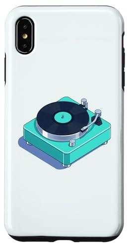 Vinyl-Schallplattenspieler-Grafikdesign Hülle für iPhone XS Max Vinyl-Schallplattenspieler-Grafikdesign Hülle für iPhone XS Max von Vintage Music Turntable