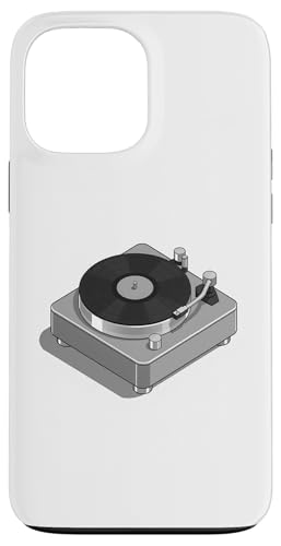 Vinyl-Schallplattenspieler-Grafikdesign in grauer Farbe Hülle für iPhone 13 Pro Max Vinyl-Schallplattenspieler-Grafikdesign in grauer Farbe Hülle für iPhone 13 Pro Max von Vintage Music Turntable