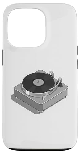 Vinyl-Schallplattenspieler-Grafikdesign in grauer Farbe Hülle für iPhone 13 Pro Vinyl-Schallplattenspieler-Grafikdesign in grauer Farbe Hülle für iPhone 13 Pro von Vintage Music Turntable