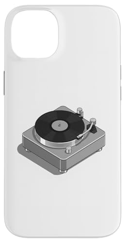 Vinyl-Schallplattenspieler-Grafikdesign in grauer Farbe Hülle für iPhone 14 Plus Vinyl-Schallplattenspieler-Grafikdesign in grauer Farbe Hülle für iPhone 14 Plus von Vintage Music Turntable