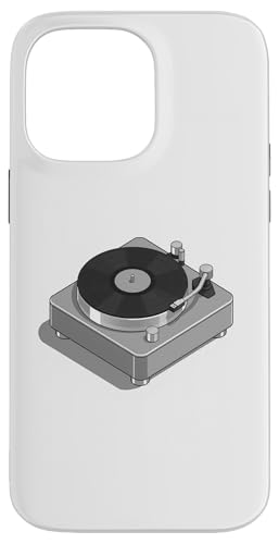Vinyl-Schallplattenspieler-Grafikdesign in grauer Farbe Hülle für iPhone 14 Pro Max Vinyl-Schallplattenspieler-Grafikdesign in grauer Farbe Hülle für iPhone 14 Pro Max von Vintage Music Turntable