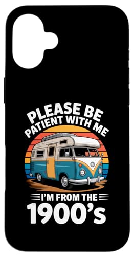 I'm Older 1900er Wohnmobil Wohnmobil Vintage Retro Camping Outdoor Hülle für iPhone 16 Plus I'm Older 1900er Wohnmobil Wohnmobil Vintage Retro Camping Outdoor Hülle für iPhone 16 Plus von Vintage RV Camping & Touring Designs