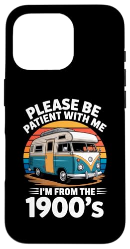 I'm Older 1900er Wohnmobil Wohnmobil Vintage Retro Camping Outdoor Hülle für iPhone 16 Pro I'm Older 1900er Wohnmobil Wohnmobil Vintage Retro Camping Outdoor Hülle für iPhone 16 Pro von Vintage RV Camping & Touring Designs