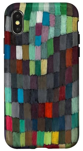 Abstrakter Farbblock – Vintage-Kunst Hülle für iPhone X/XS Abstrakter Farbblock – Vintage-Kunst Hülle für iPhone X/XS von Vintage Revisited Press