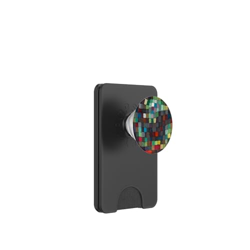 Abstrakter Farbblock – Vintage-Kunst PopSockets PopWallet für MagSafe von Vintage Revisited Press