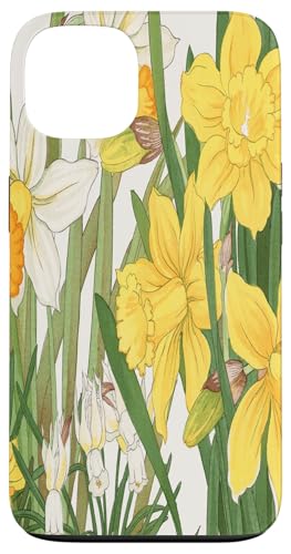 Japanische Woodblock Art Narzissen Hülle für iPhone 13 Japanische Woodblock Art Narzissen Hülle für iPhone 13 von Vintage Revisited Press