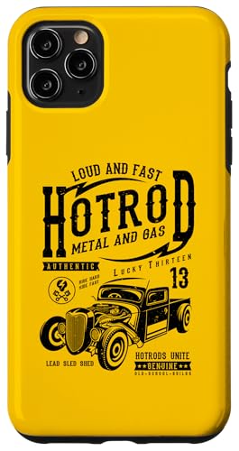 Hotrod Car Automotive Nostalgie Distressed Retro Design Hülle für iPhone 11 Pro Max Hotrod Car Automotive Nostalgie Distressed Retro Design Hülle für iPhone 11 Pro Max von Vintage Style Hotrod Car Retro Automotive Designs