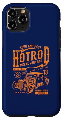 Hotrod Car Automotive Nostalgie Distressed Retro Design Hülle für iPhone 11 Pro Hotrod Car Automotive Nostalgie Distressed Retro Design Hülle für iPhone 11 Pro von Vintage Style Hotrod Car Retro Automotive Designs
