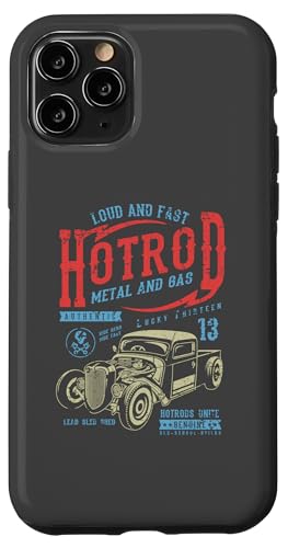 Hotrod Car Automotive Nostalgie Distressed Retro Design Hülle für iPhone 11 Pro Hotrod Car Automotive Nostalgie Distressed Retro Design Hülle für iPhone 11 Pro von Vintage Style Hotrod Car Retro Automotive Designs